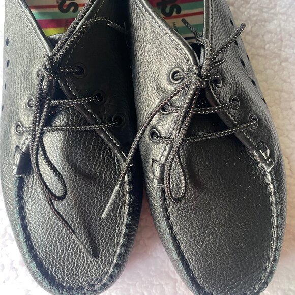 New SAS Black Breezy Lace-up Moccacin size 5.5 M - Picture 8 of 16